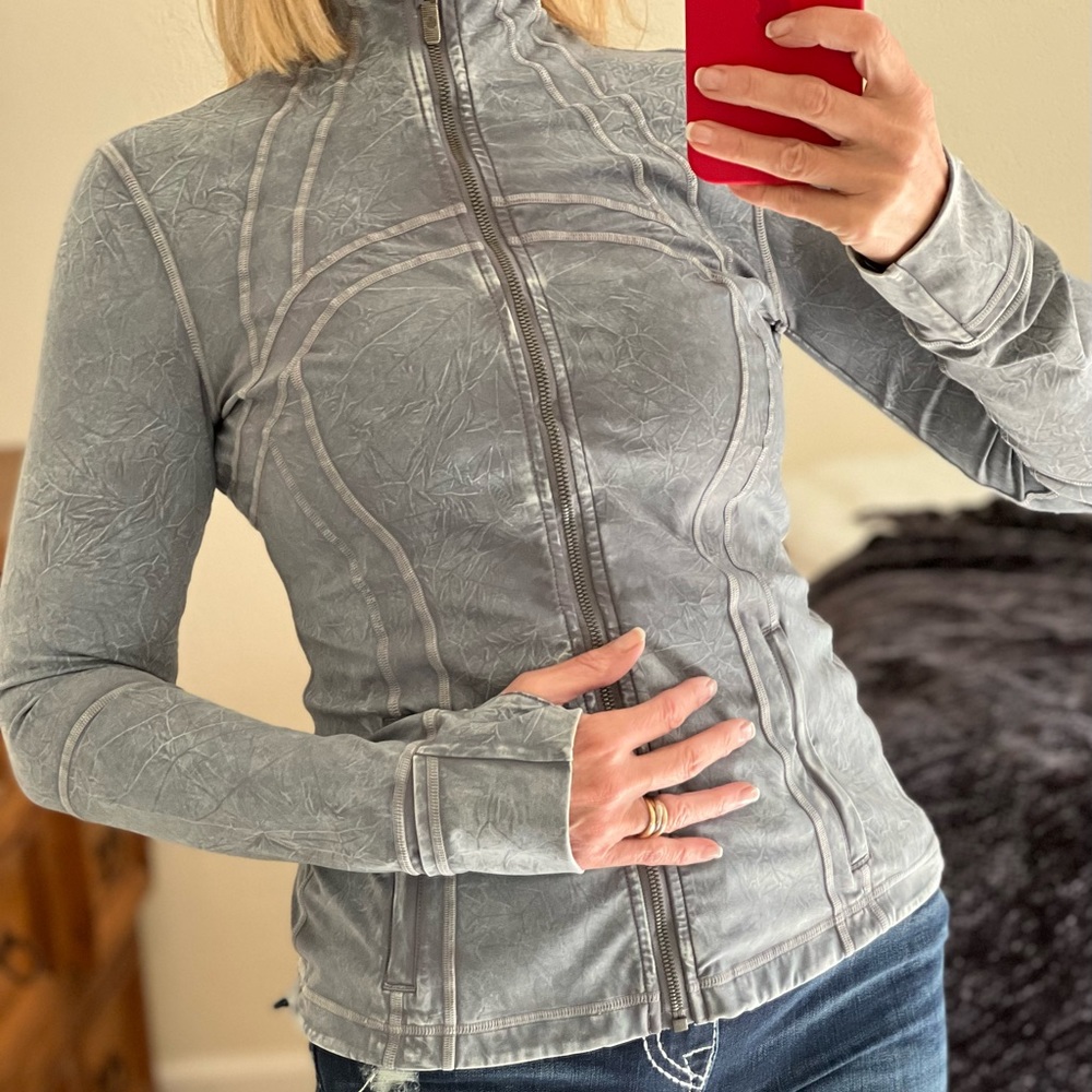 Lululemon Define Jacket Ice Dye